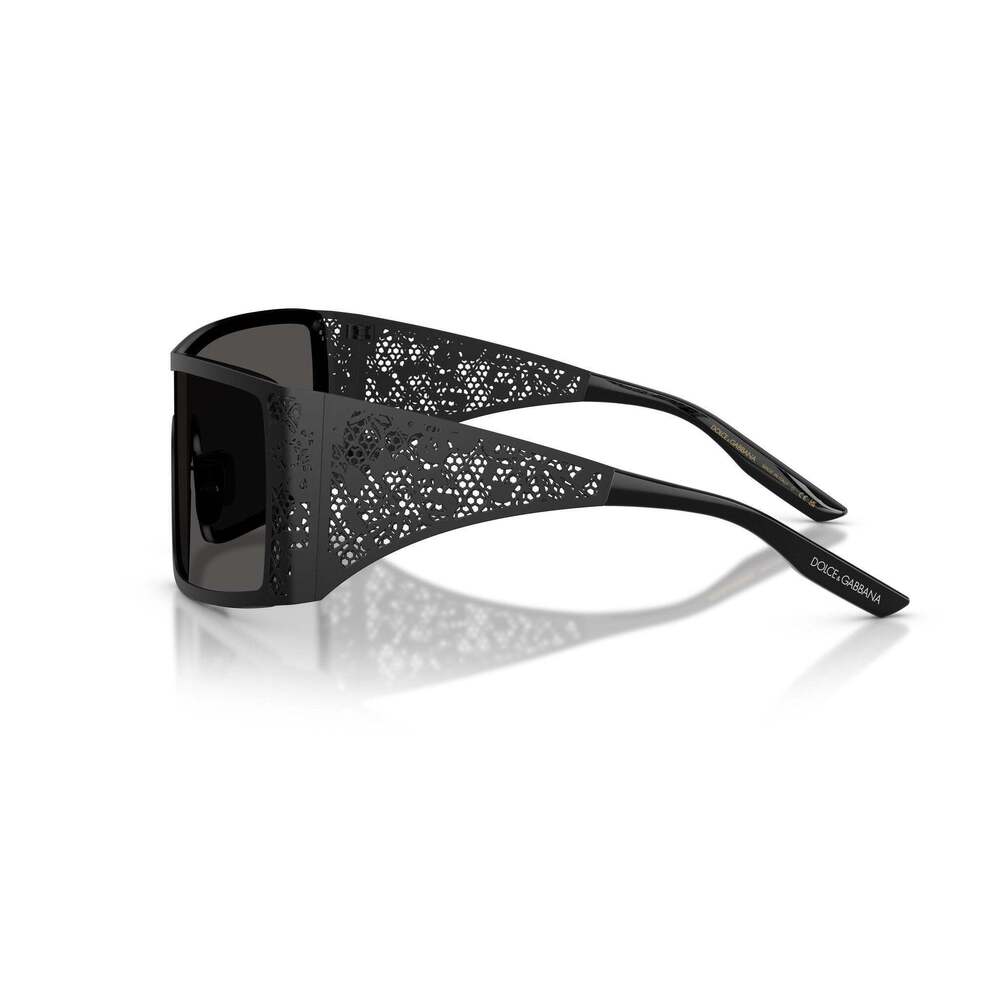 Dolce & Gabbana DG2317 1106/87 Sunglasses Black/Dark Grey Lens 38mm/138mm/130mm - Picture 2 of 5